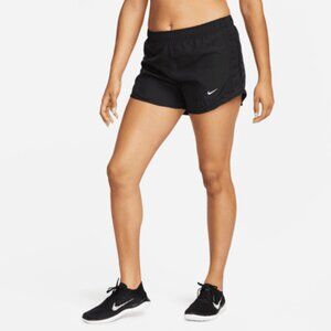 Nike Tempo Women's Dri-FIT Brief Lined Running Shorts - Size Small - Black